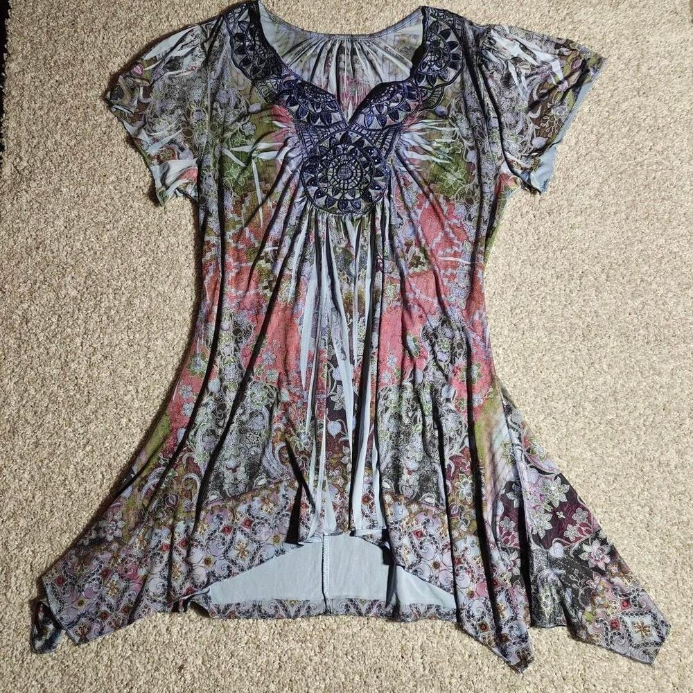 Unbranded Women's multi T-shirt - Picture 1 of 8